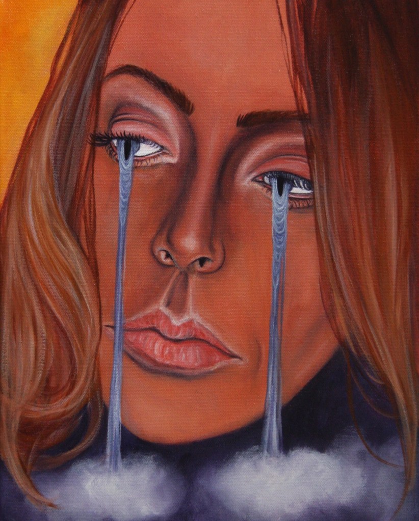 Acrylic painting on canvas by Larissa Monique Hauck